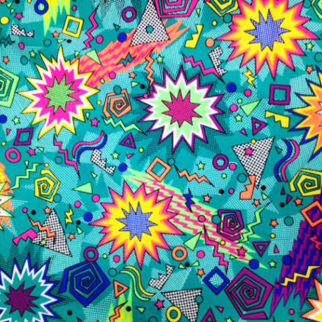 Colorful Explosion Fabric | Zack Attack