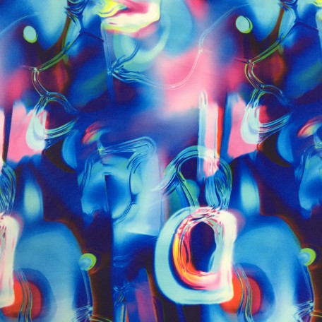 Blown Glass Spandex Print | Liquid Glass