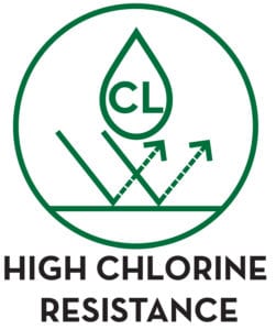 HIGH CHLORINE RESISTANCE FABRICS