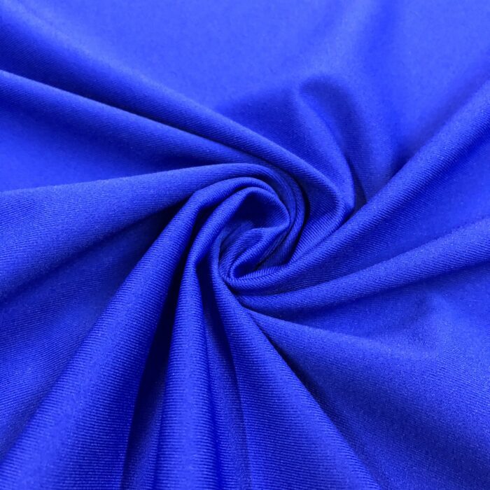 Peacock blue, Atlantis Recycled a chlorine-proof fabric perfect for swimwear collections.