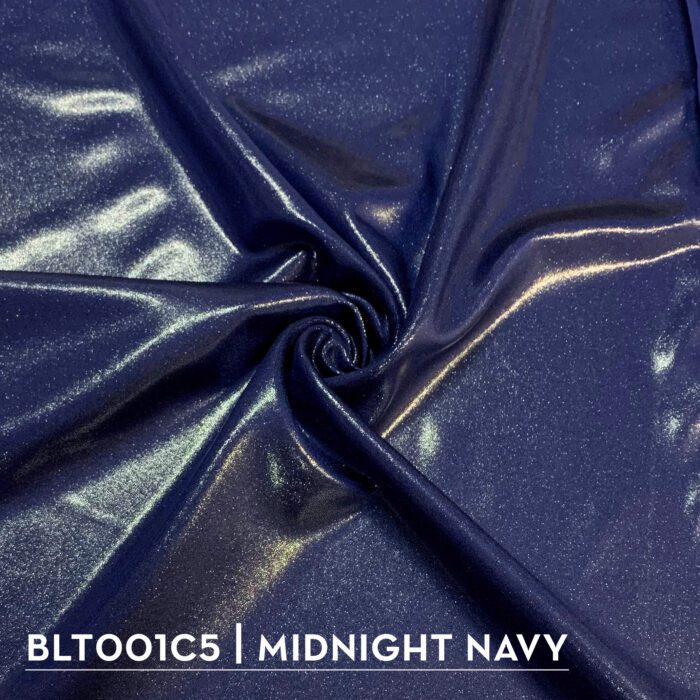 StarGlow Midnight Navy, StarGlow Jewels, Foils Holographic Fabric