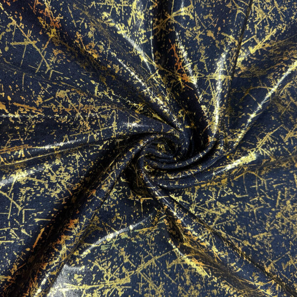 Abstract Splatter Foil Heavy