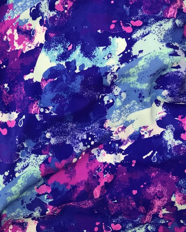 Berry Mist Print On Tricot