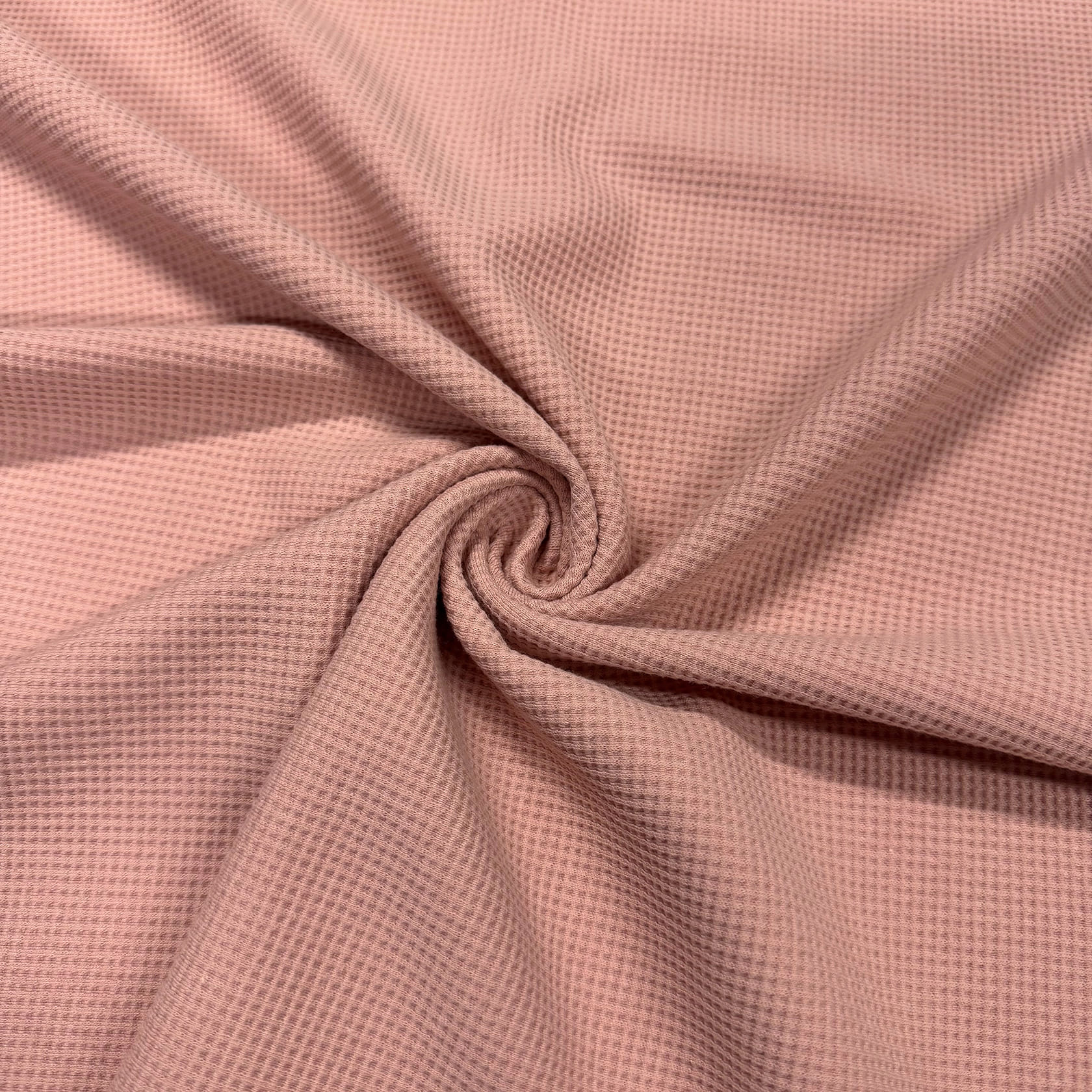 Cotton Blend Waffle Knit