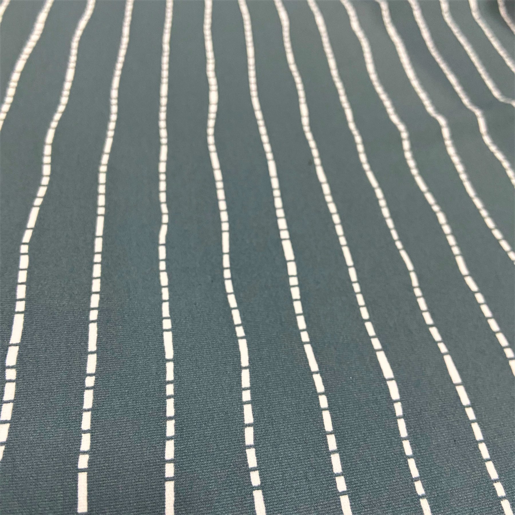 Dotted Lines Print On Tricot