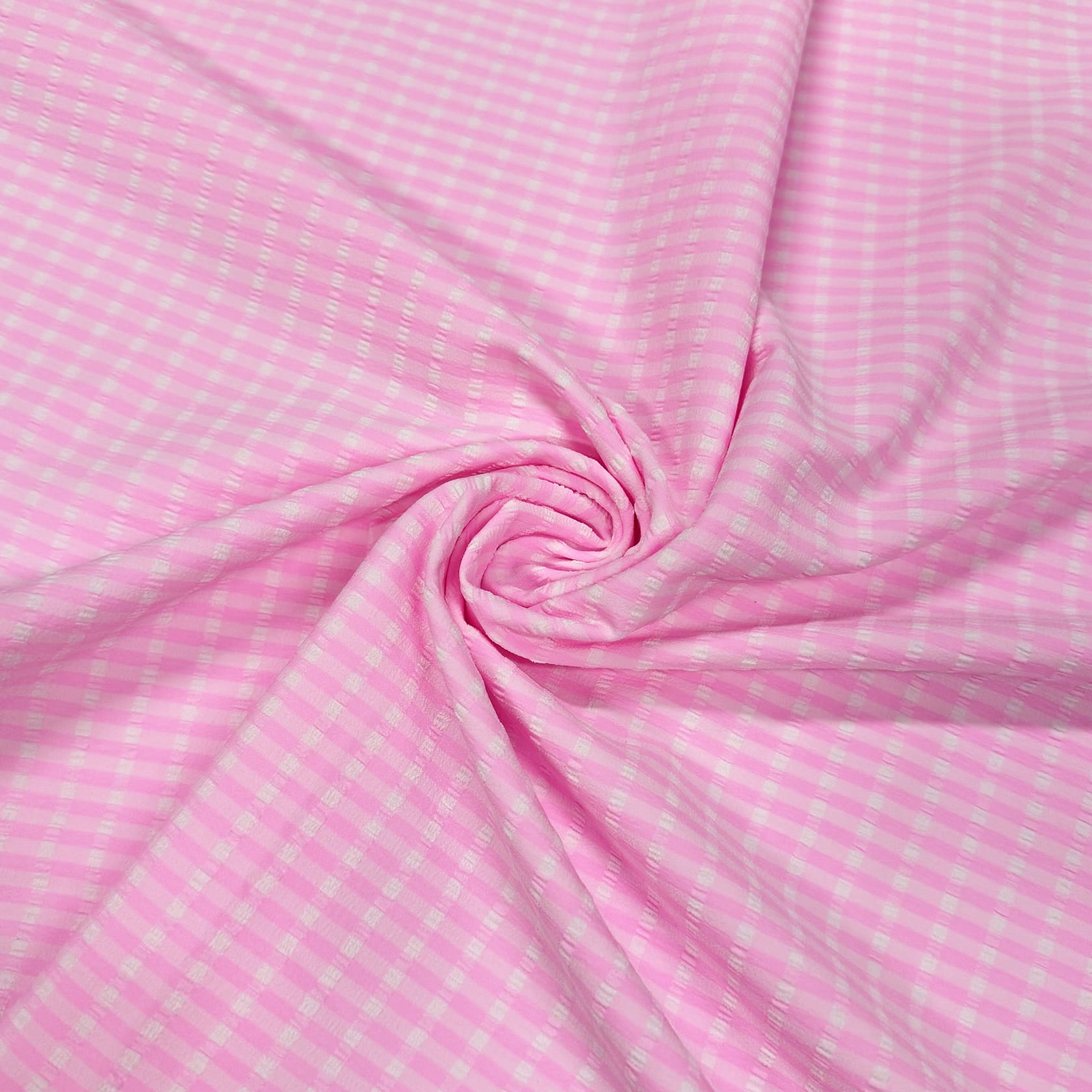 Textured Stretch Gingham Collection