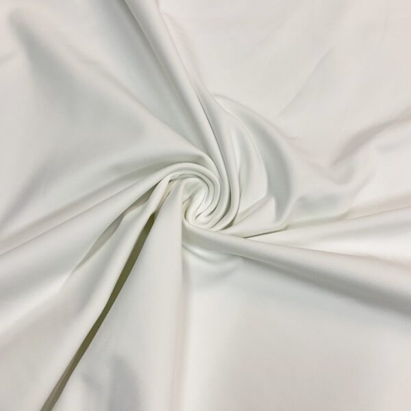 Printable-Anti-Microbial Endurance Repreve Recycled Interlock - White