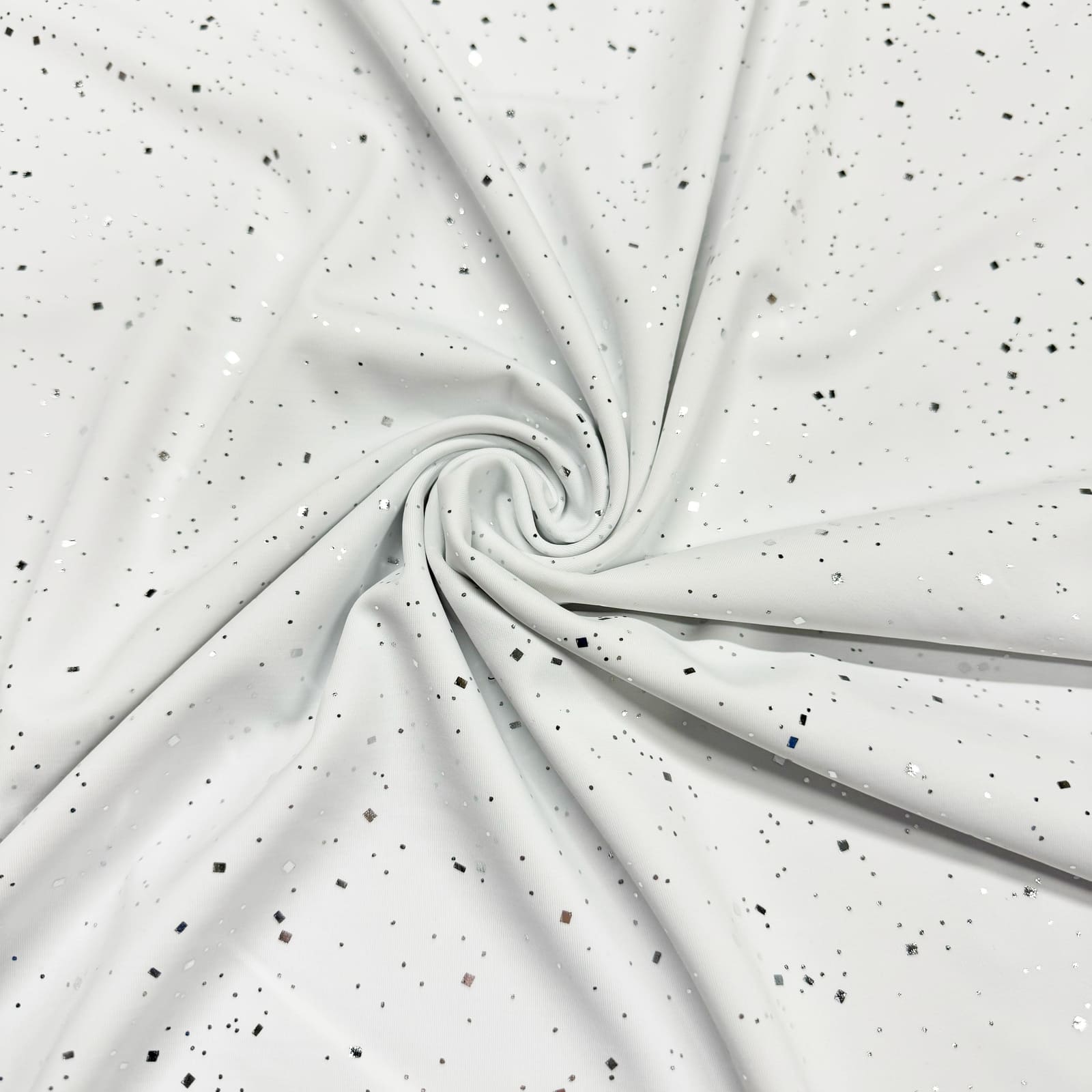 Printable Sprinkle Silver Foil Tricot