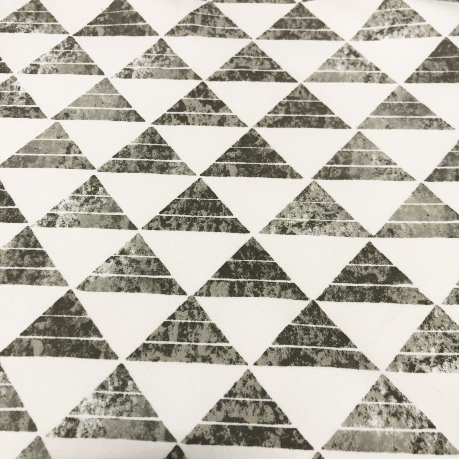 Pyramid Print On Tricot