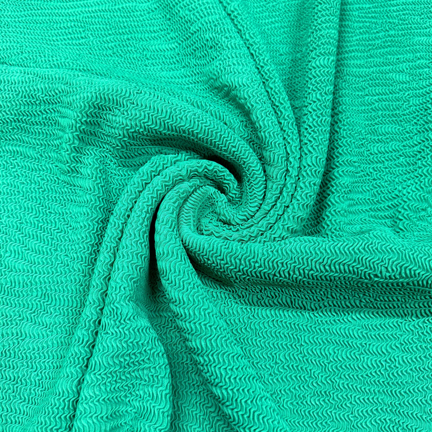 Recycled Wavy Mini Ruffle Knit