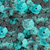 Turquoise / Black