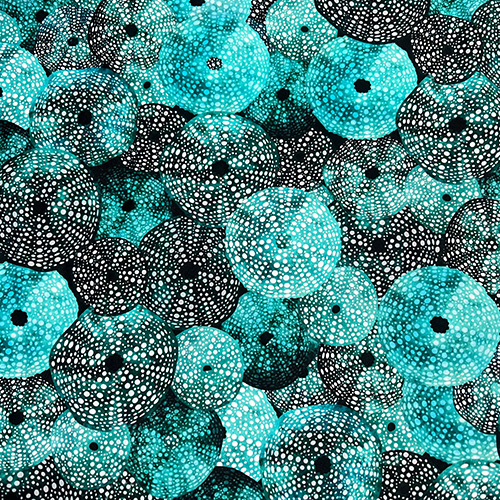 Urchin Print On Flux Tricot