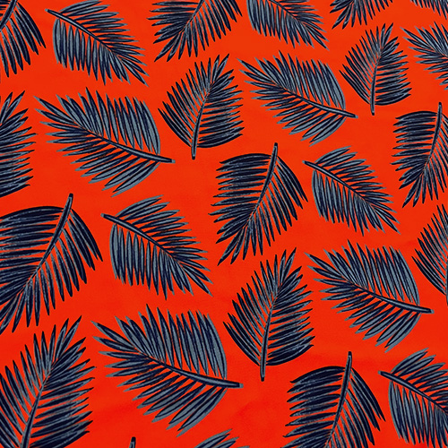Vintage Aloha Print On Flux Tricot