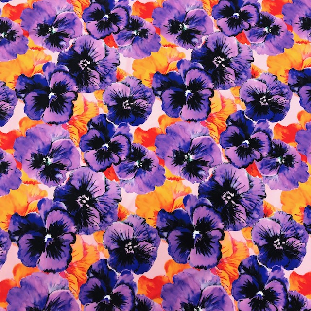 Violet Hour Printed Tricot